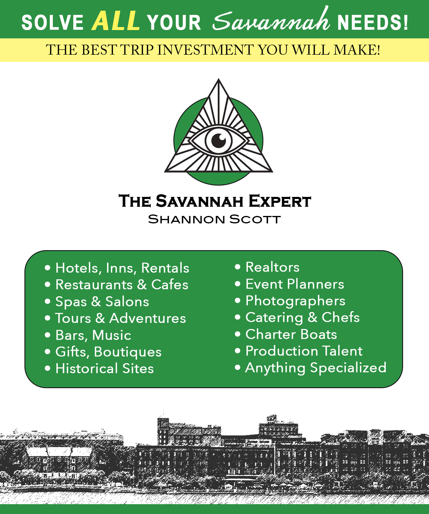 Ask the Savannah Expert!