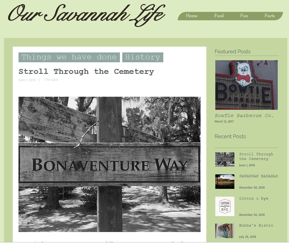 bonaventure cemetery journeys with shannon scott